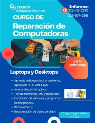 Curso Reparacion Laptops/PC's