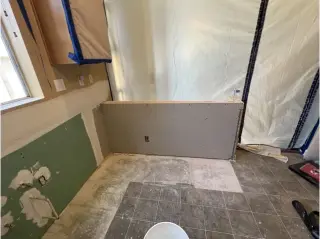 Drywall tapping finishing