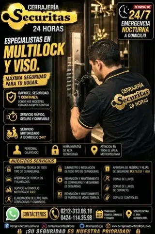 Servicio  de Cerrajeria  24/7