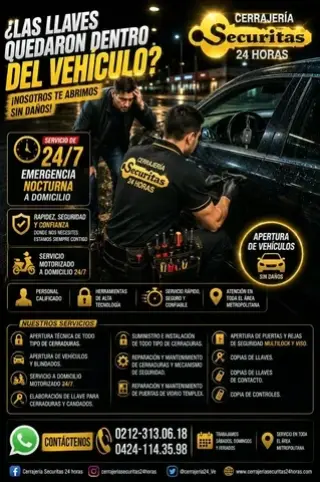 Servicio  de Cerrajeria  24/7
