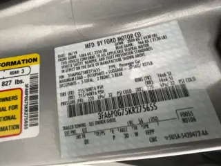 Ford Fusion 2019 S 4dr Sedan
