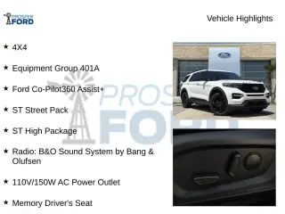 Ford Explorer 2023 AWD ST 4dr SUV
