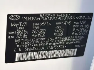 Hyundai SANTA FE 2021 AWD Calligraphy 4dr Crossover w/19 Inch Wheels