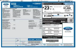 Ford Edge 2017 AWD SEL 4dr Crossover