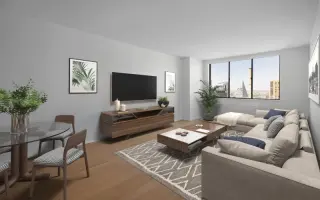 Propiedad en alquiler con 1 dormitorio y 1.5 baños en Nueva York