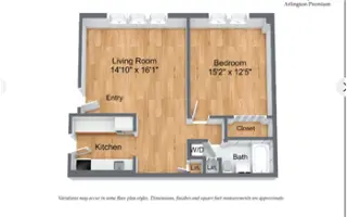 Propiedad en alquiler con 1 dormitorio y 1 baño en West Roxbury