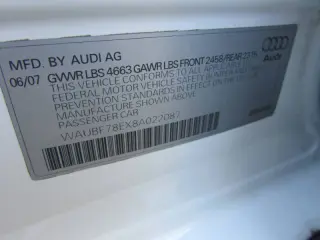 2008 Audi A4 2.0T