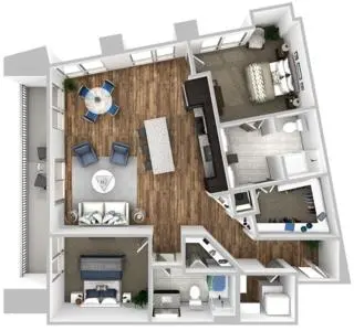 Propiedad en alquiler con 0 habitaciones y 1 baño en Austin