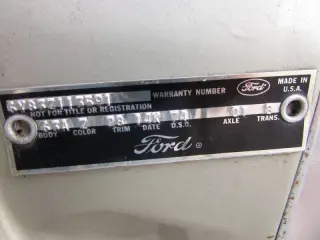 1966 Ford Thunderbird