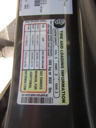 2006 Ford Fusion V6 SEL