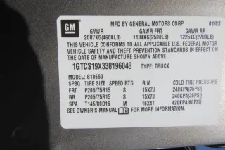 2003 GMC Sonoma SLS