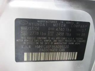 2006 Hyundai Azera Limited