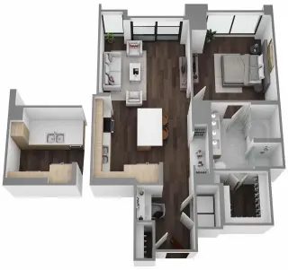 Propiedad en alquiler con 2 habitaciones y 2 baños en Austin