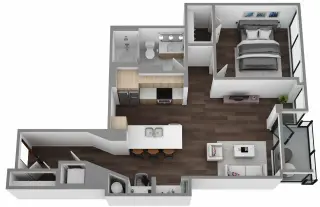 Propiedad en alquiler con 2 habitaciones y 2 baños en Austin