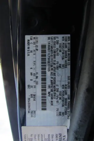 2003 Ford E-Series E-150 XLT