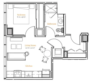Propiedad en alquiler con 2 habitaciones y 2 baños en Austin