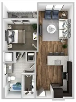 Propiedad en alquiler con 2 habitaciones y 2 baños en Austin