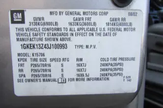 2003 GMC Yukon SLT