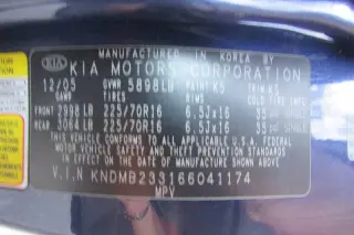 2006 Kia Sedona LX