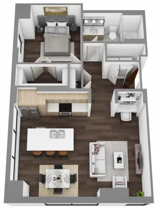 Propiedad en alquiler con 2 habitaciones y 2 baños en Austin
