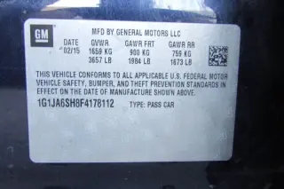 2015 Chevrolet Sonic LS Auto