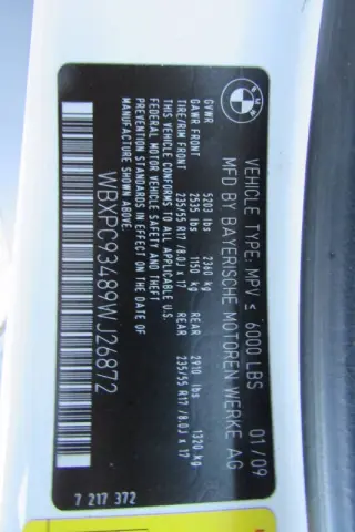 2009 BMW X3 xDrive30i