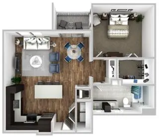Propiedad en alquiler con 3 habitaciones y 2 baños en Austin