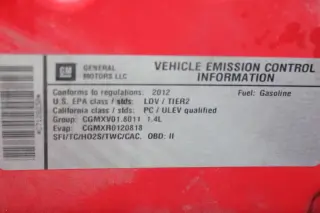 2012 Chevrolet Cruze LT