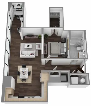Propiedad en alquiler con 3 habitaciones y 2 baños en Austin