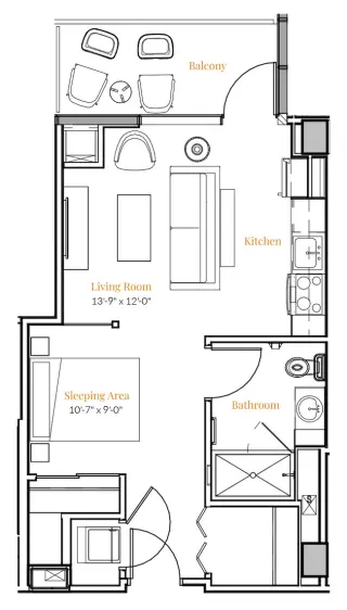 Propiedad en alquiler con 2 habitaciones y 2 baños en Austin