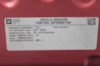 2015 Chevrolet Cruze 2LT Auto