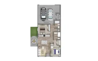 Propiedad en alquiler con 2 habitaciones y 2 baños en Anna