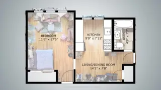 Propiedad en alquiler con 0 habitaciones y 1 baño en Somerville
