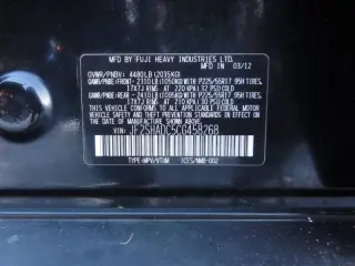 2012 Subaru Forester 2.5X Premium
