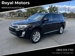 2012 Toyota Highlander Hybrid Limited