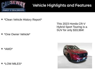 Honda CR-V Hybrid 2023 AWD Sport Touring 4dr SUV