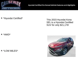 Hyundai KONA 2023 AWD SEL 4dr Crossover