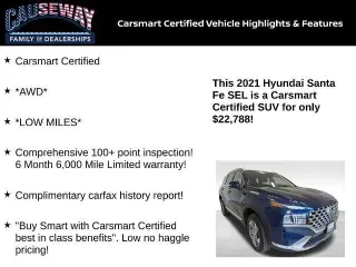 Hyundai SANTA FE 2021 AWD SEL 4dr Crossover
