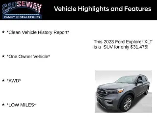 Ford Explorer 2023 AWD XLT 4dr SUV