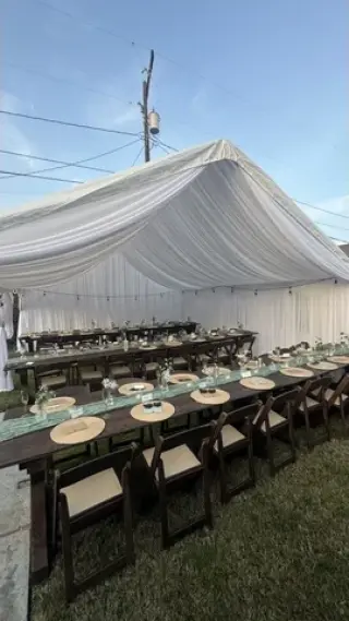 Draping-marquee numbers