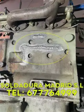SOLDADURA BLOQUE MOTOR