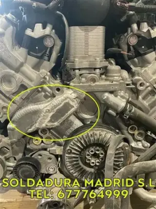 SOLDADURA BLOQUE MOTOR