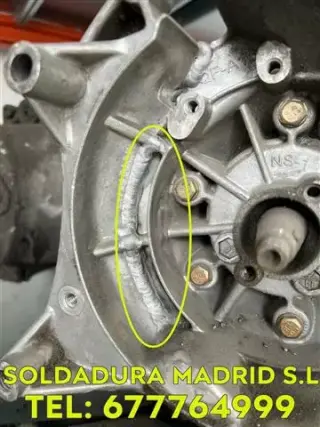 SOLDADURA BLOQUE MOTOR