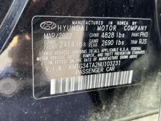 Genesis G70 2022 2.0T 4dr Sedan
