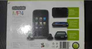 Reproductor MP4 Microlab 4 GB