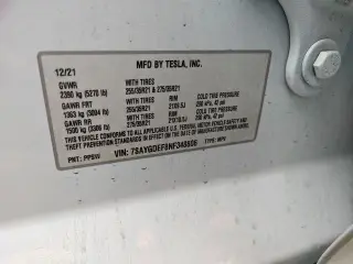Tesla Model Y 2022 AWD Performance 4dr Crossover