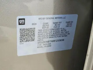 Chevrolet Malibu 2024 LT 4dr Sedan w/1LT