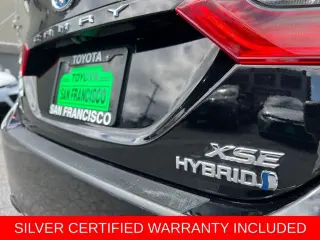 Silver Certified2022 Toyota Camry Hybrid XSE