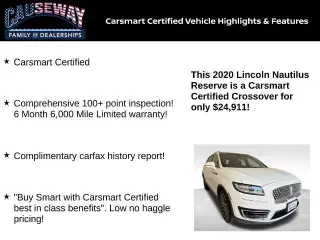 Lincoln Nautilus 2020 AWD Reserve 4dr SUV