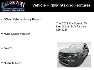 Kia Sorento 2022 AWD X-Line S 4dr SUV
